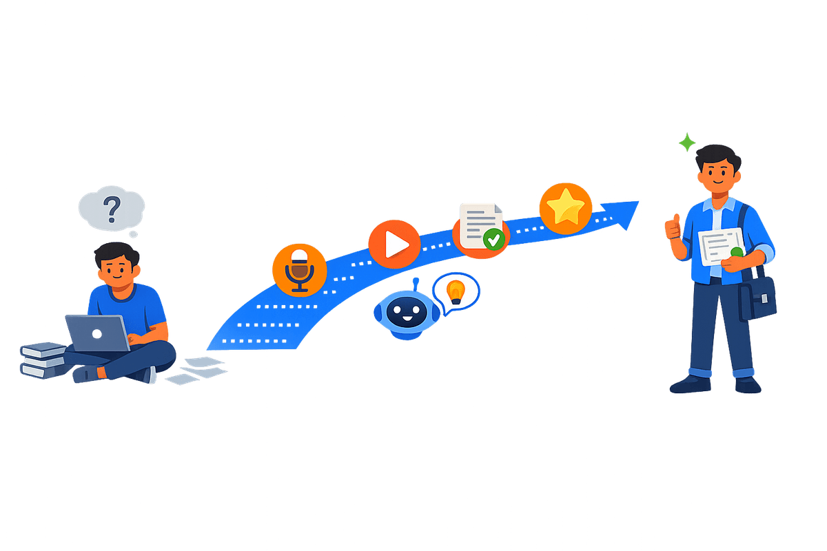 Your journey from student to professional