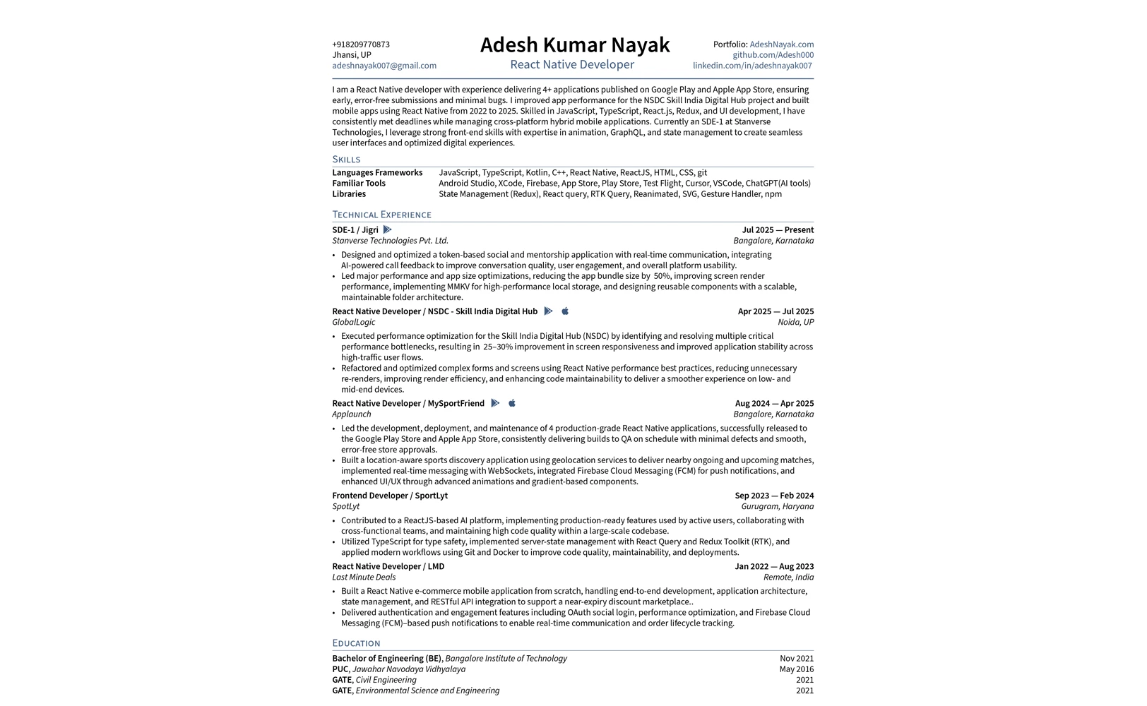 Resume 2