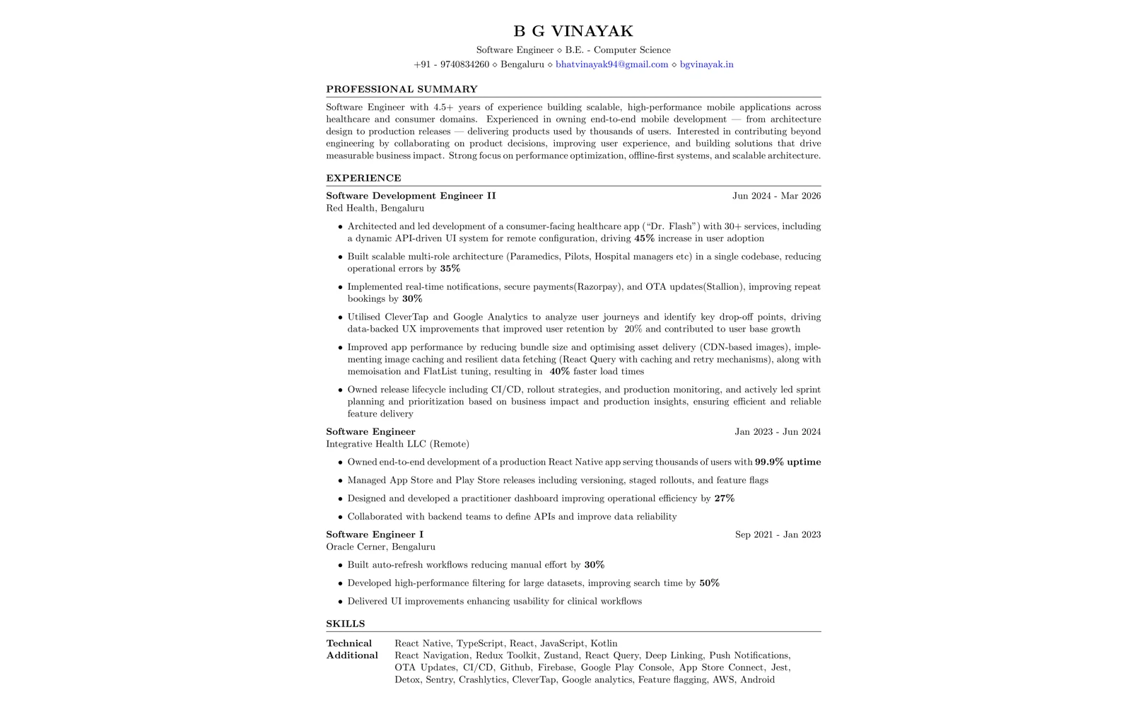 Resume 6